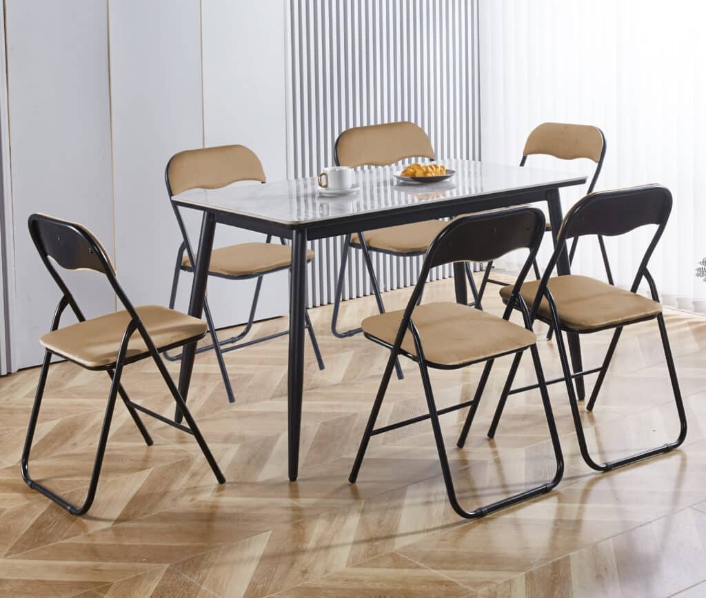 Lote De 2 Sillas De Confidente AMISA En Terciopelo Color Marrón