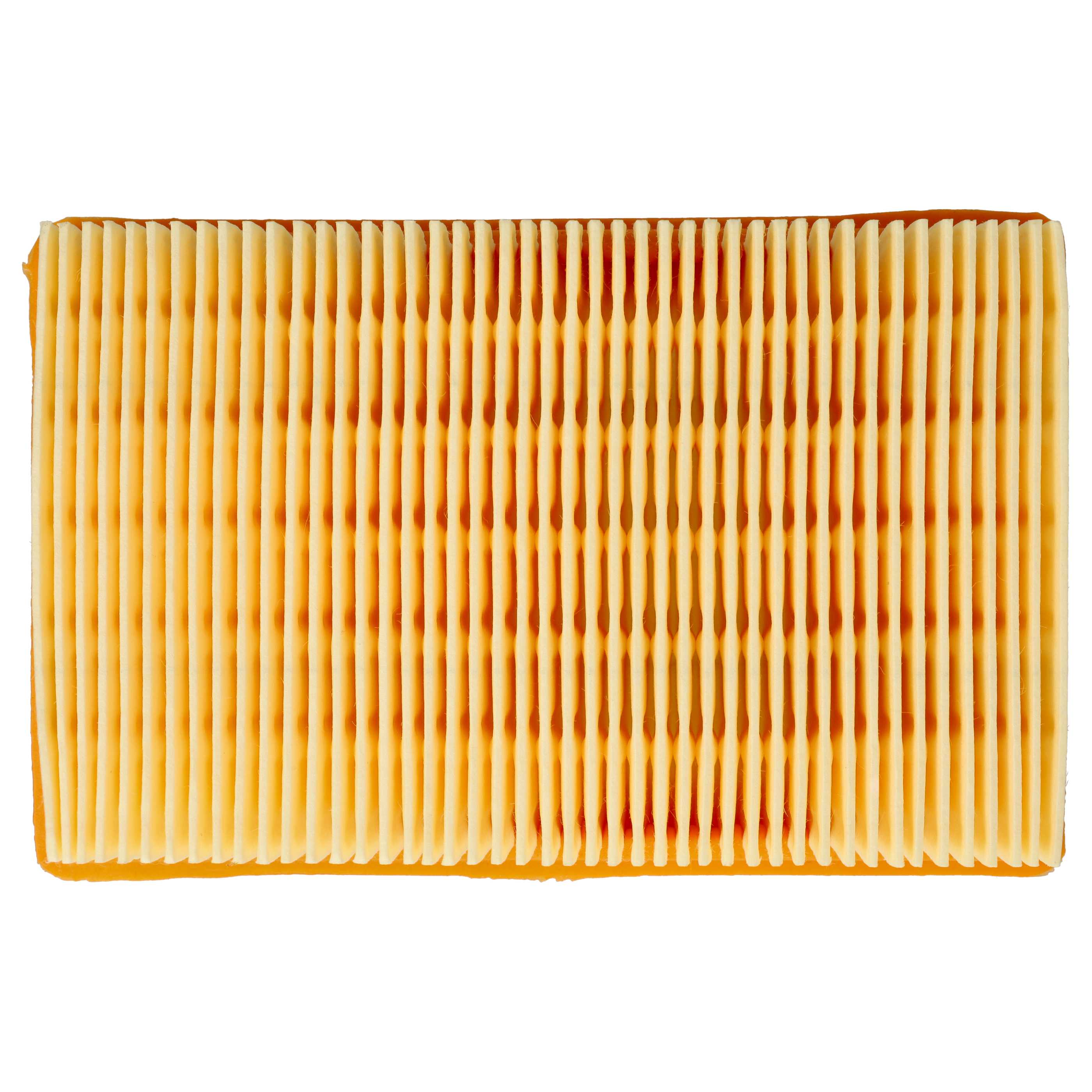 vhbw Filtre plissé plat compatible avec Kärcher MV4, MV5, MV6, WD4, WD5, WD6 aspirateur - Élément filtrant - Remplacement pour 2.863-005.0, KFI 4410 - 3