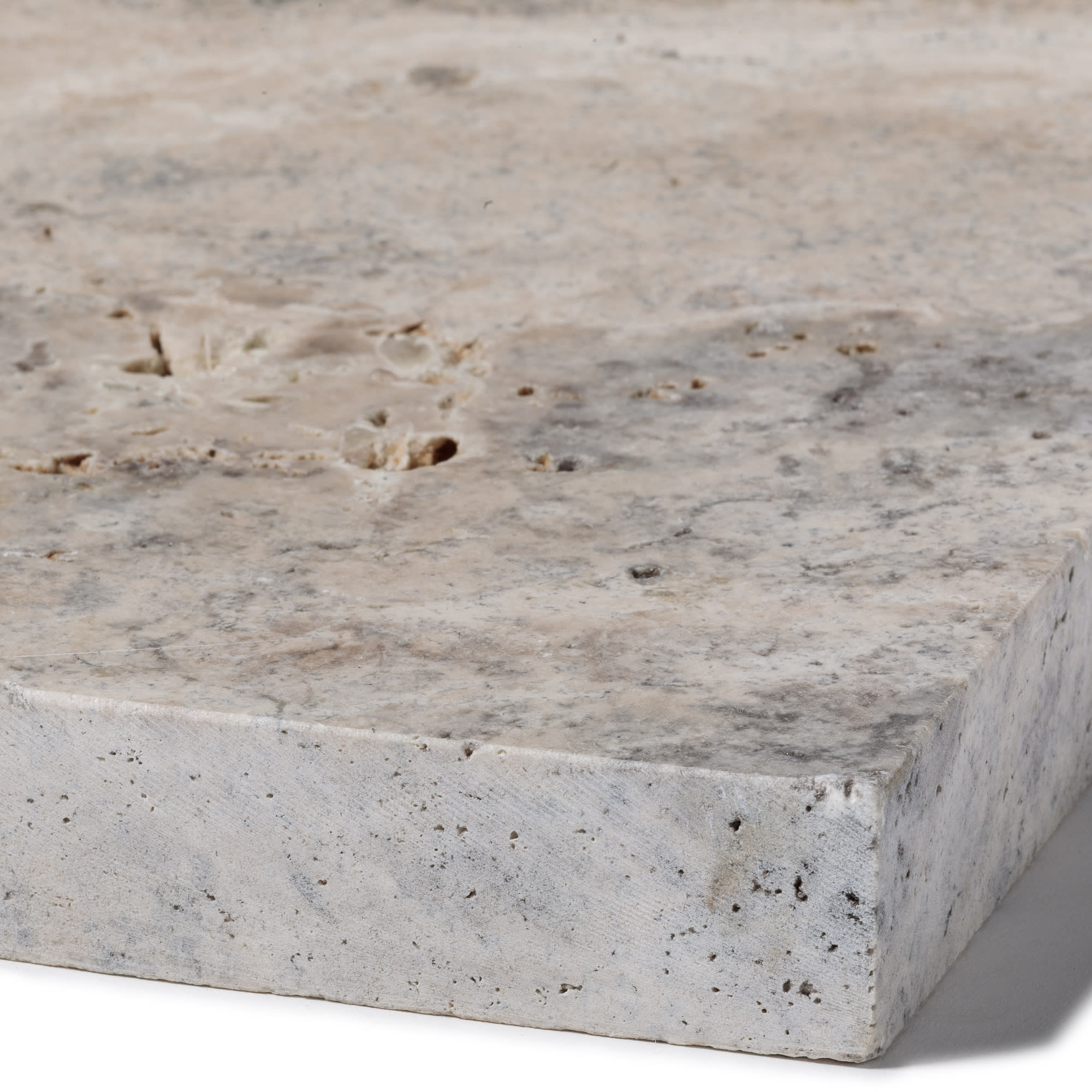 Pas japonais Rectangle Travertin Gris Silver 61x33x3 cm (à l'unité) - RO'MA NATURE - 3