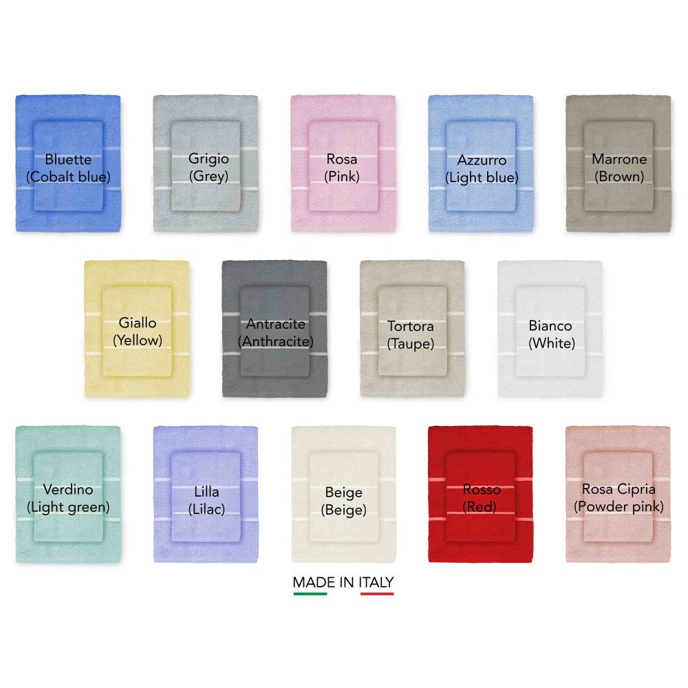 Set Asciugamani Spugna Tela Aida da ricamare Punto Croce 1+1 Viso E OSPITE con Filato in Omaggio Bianco - 4