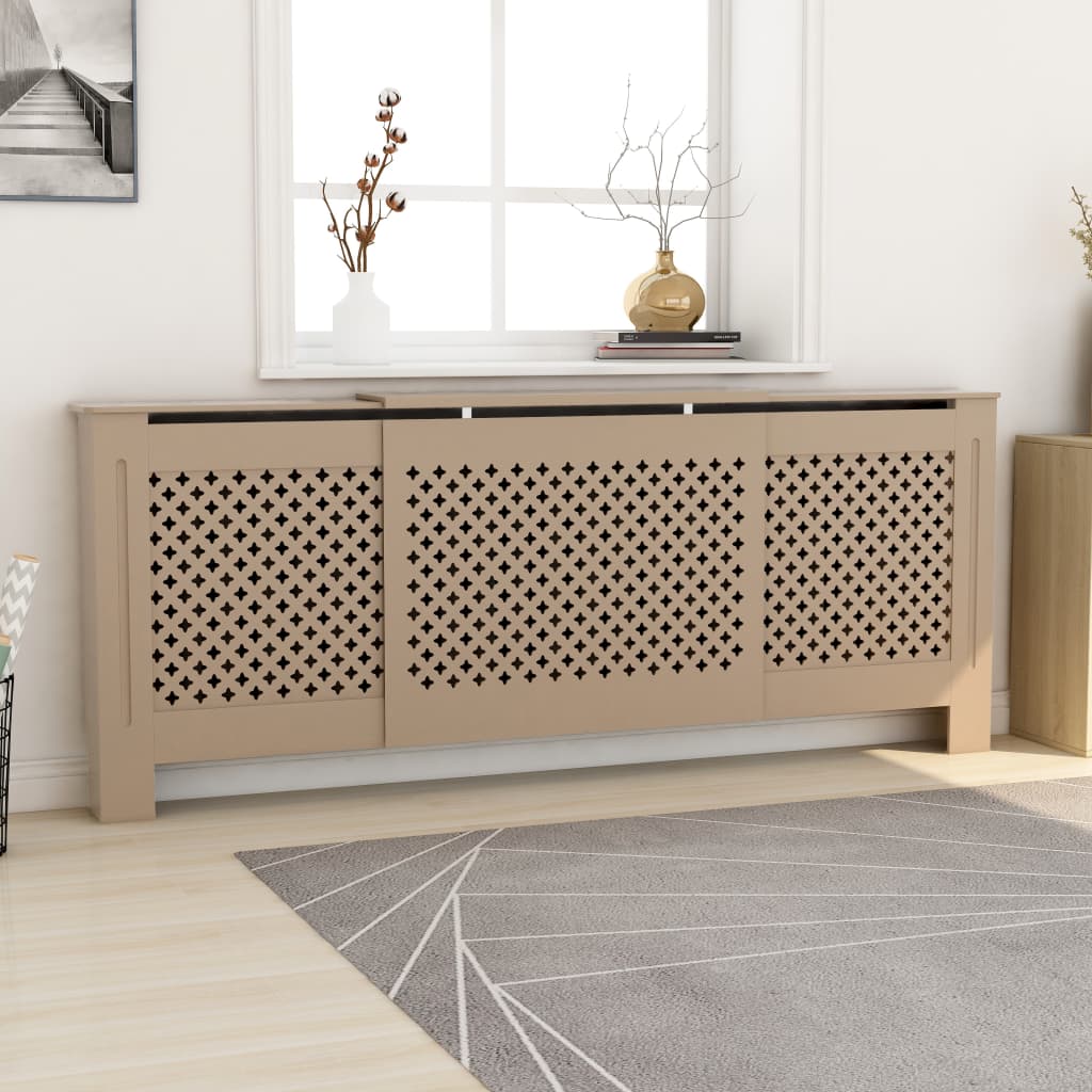 Tidyard Cache-radiateur MDF-Cache-Radiateur Chauffage Moderne