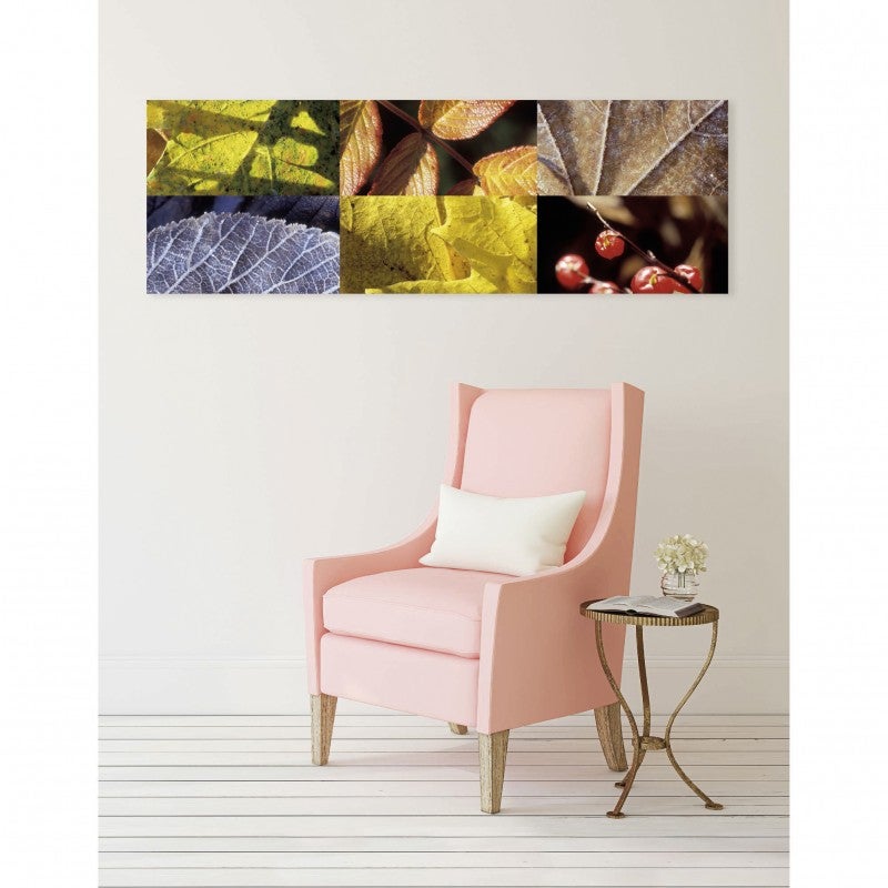 Tableau toile XXL en kit Automn 180 x 60 cm - Toile textile sans PCV - Tableau grand format fabriqué en France par Scenolia - 3