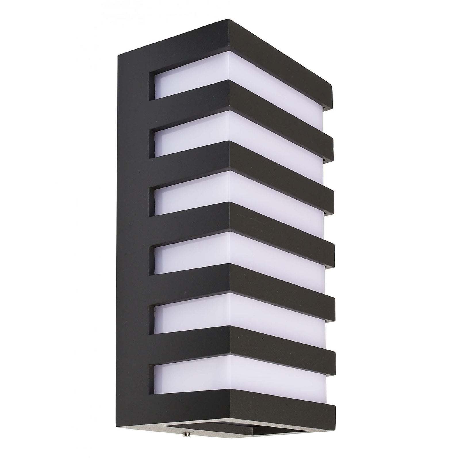 Grumium IP54 kinkiet LED 10W CCT 3000K 4000K oświetlenie wejścia garażu tarasu balkonu 230V LINIE POZIOME