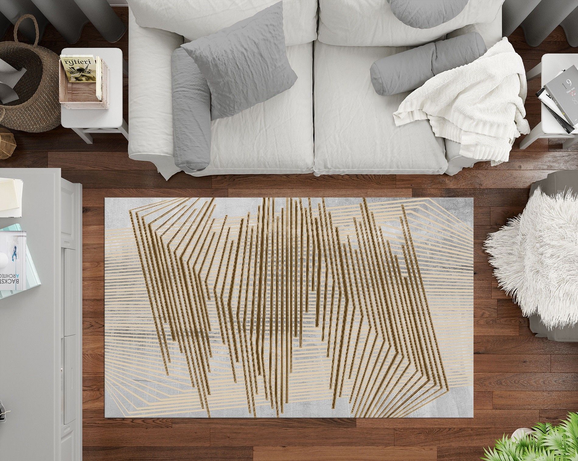 Tappeto NOUR Oro - 120x180 - 6