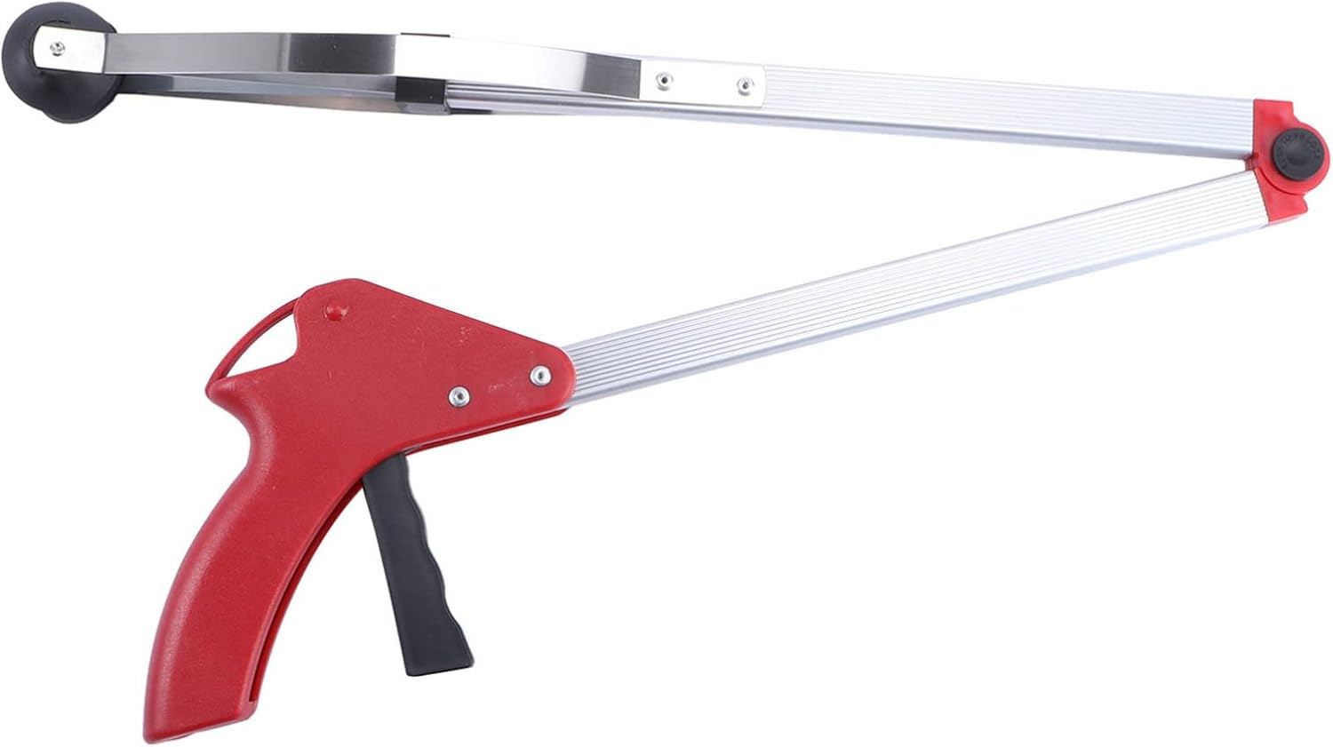 Lot De 2 Pinces à Déchets Pliables - Acier Inoxydable Et Plastique - 55 Cm - Pour Ramassage Déchets, Barbecue, Camping - 7