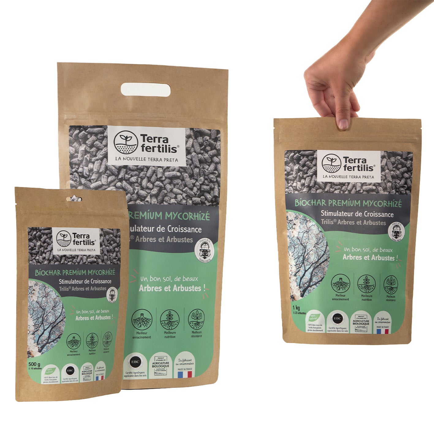 Fertilisant Arbres Et Arbustes À Base De Mycorhizes - 500 g - 10