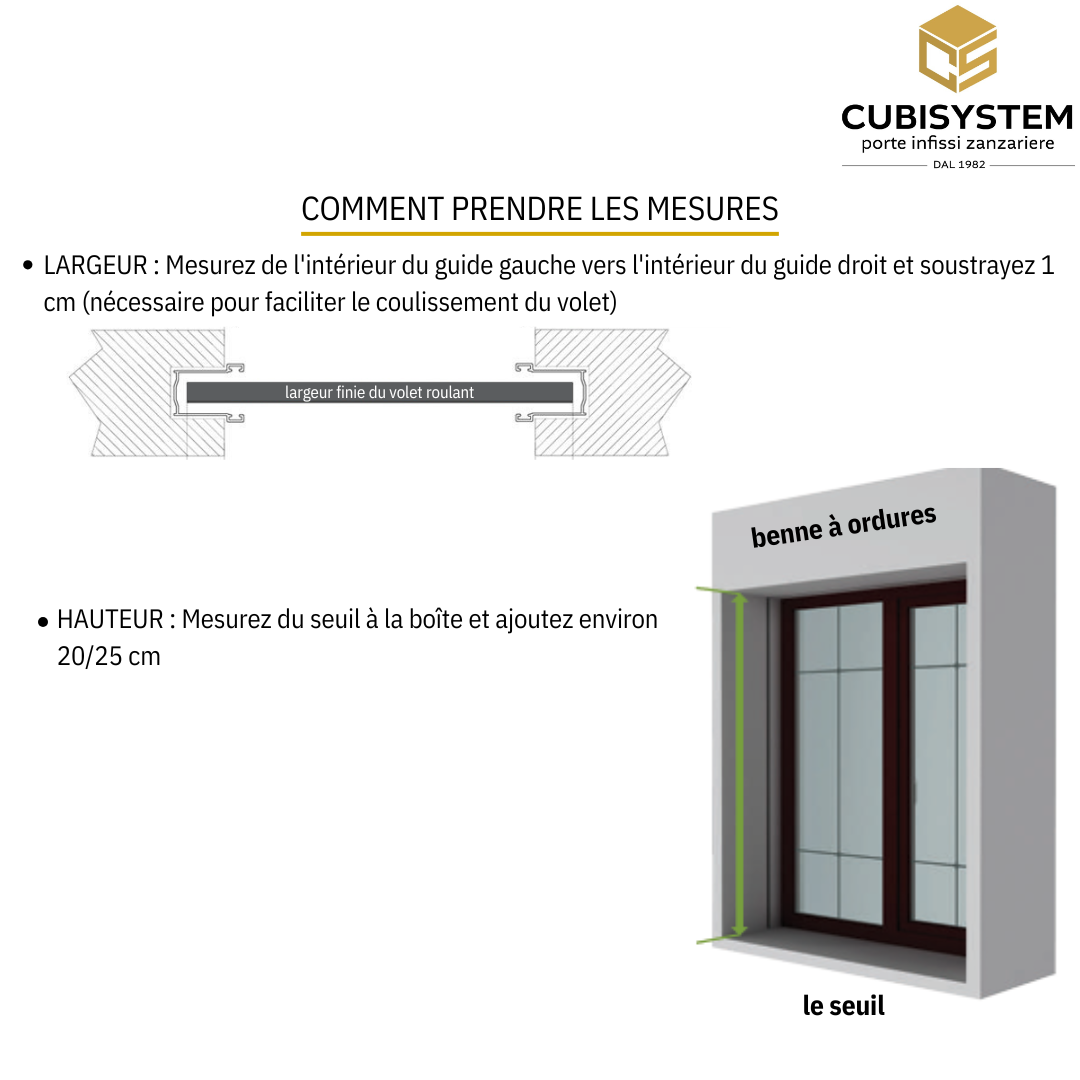 Volet roulant PVC, découpé et assemblé (Terre Cuite Largeur:160 x Hauteur:300) - 3