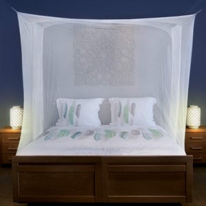 Filet Moustiquaire Blanc 3×3 M Ou 3×6 M – Protection Anti-Insectes, Oiseaux & Nuisibles Pour Jardin, Terrasse, Fenêtres