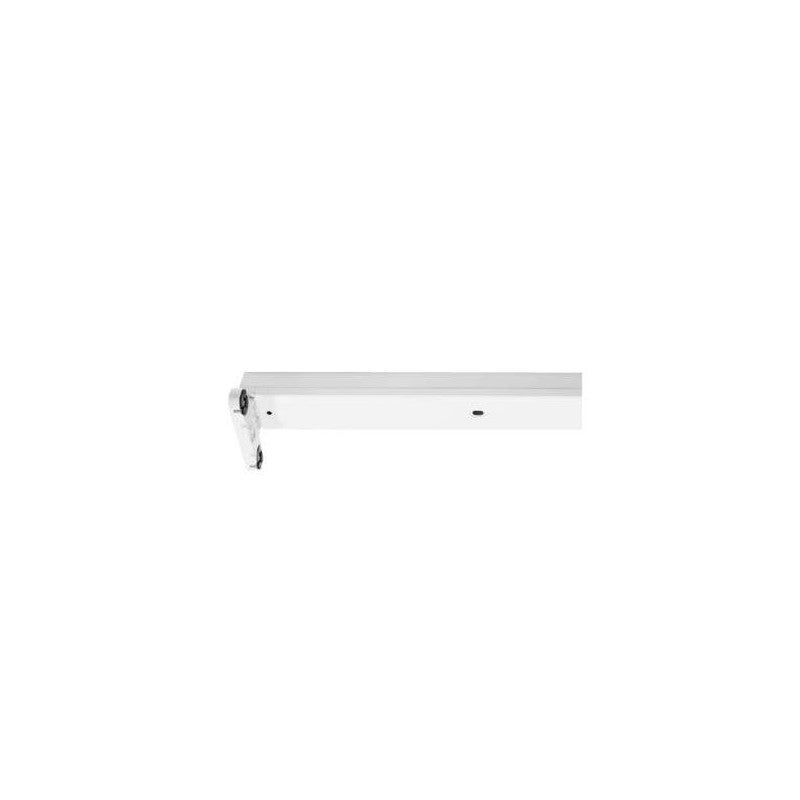 Support Double pour Tube Led T8 1500mm | Leroy Merlin