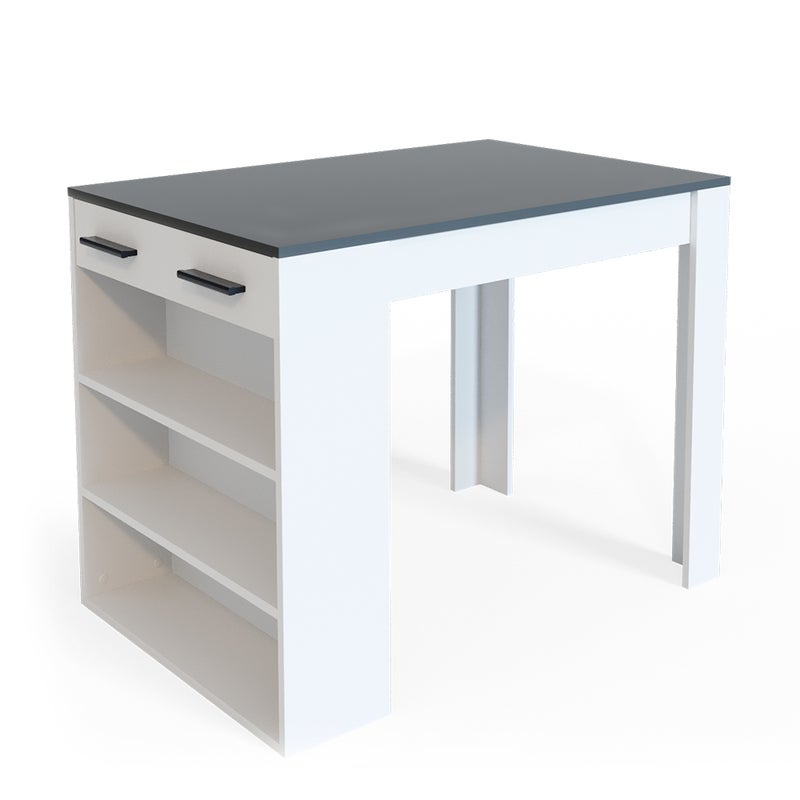 Vicco Stół do jadalni Repose, Antracyt/biały, 67 x 100 cm