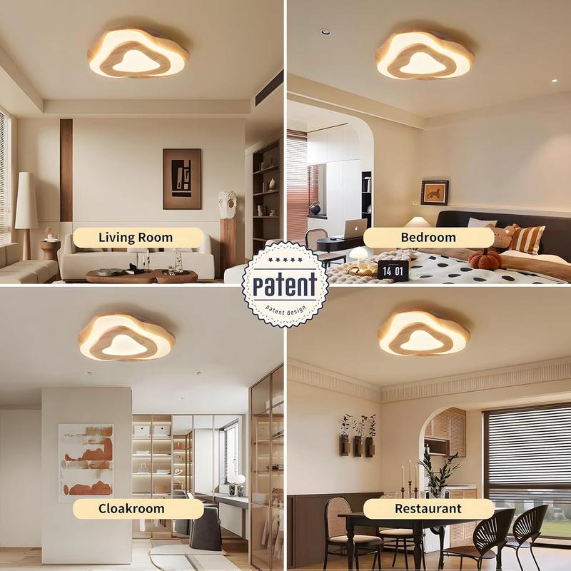 45cm Dimmable LED Cloud Ceiling Light for Children's Room, Modern 3000 ...