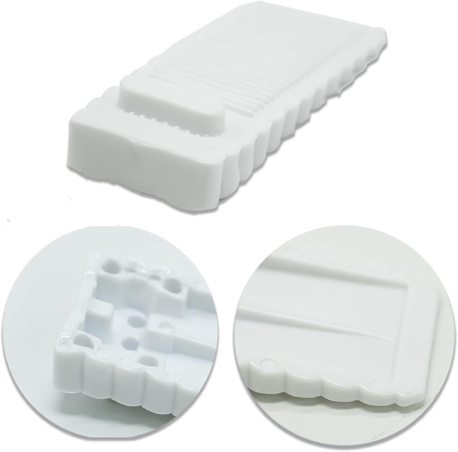 Fermaporta, fermaporta antiscivolo regolabili in 5 altezze, questi fermaporta possono essere utilizzati su qualsiasi base come piastrelle, cemento, m - 2