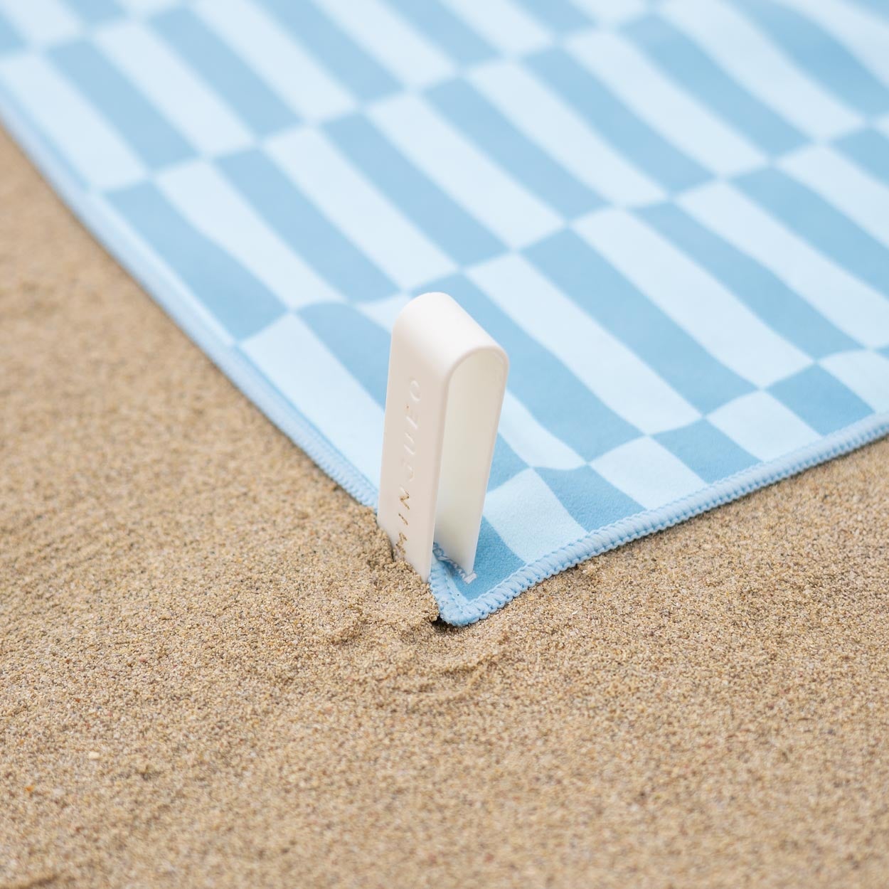 Flamingueo Serviette Plage Piscine Microfibre 180x90cm Bleu - 5