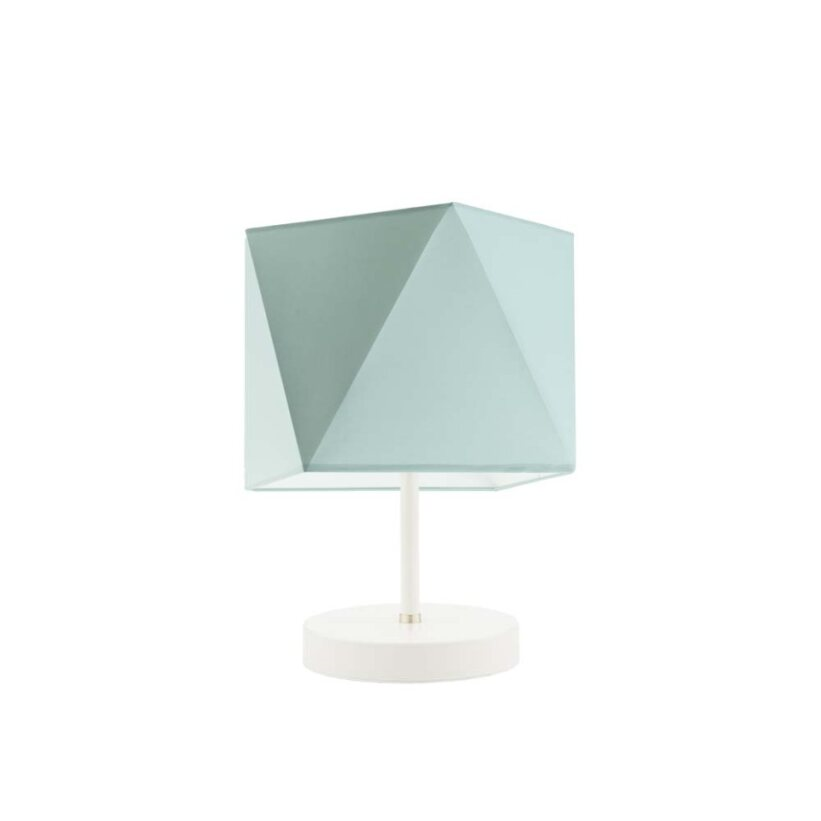 Lampka nocna na biurko lampa biurkowa LED z abażurem diament PICOLO