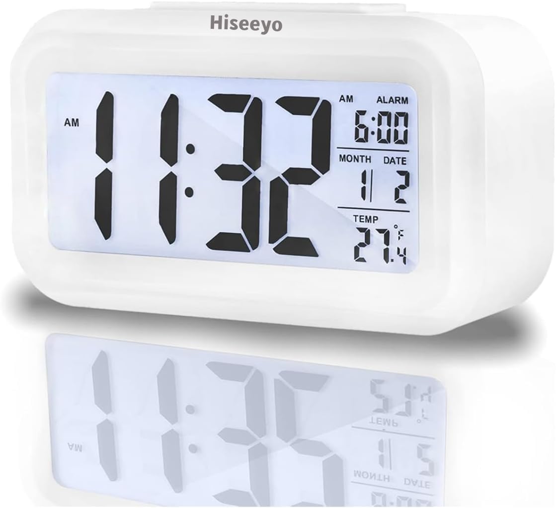 Sveglia Digitale, Ampio Display LED, Orologio Con Superficie A Specchio Con Funzione Snooze E Connessione Di Ricarica Usb Luminosita Regolabile Sveglia Per Camera Da Letto Ufficio 80790455