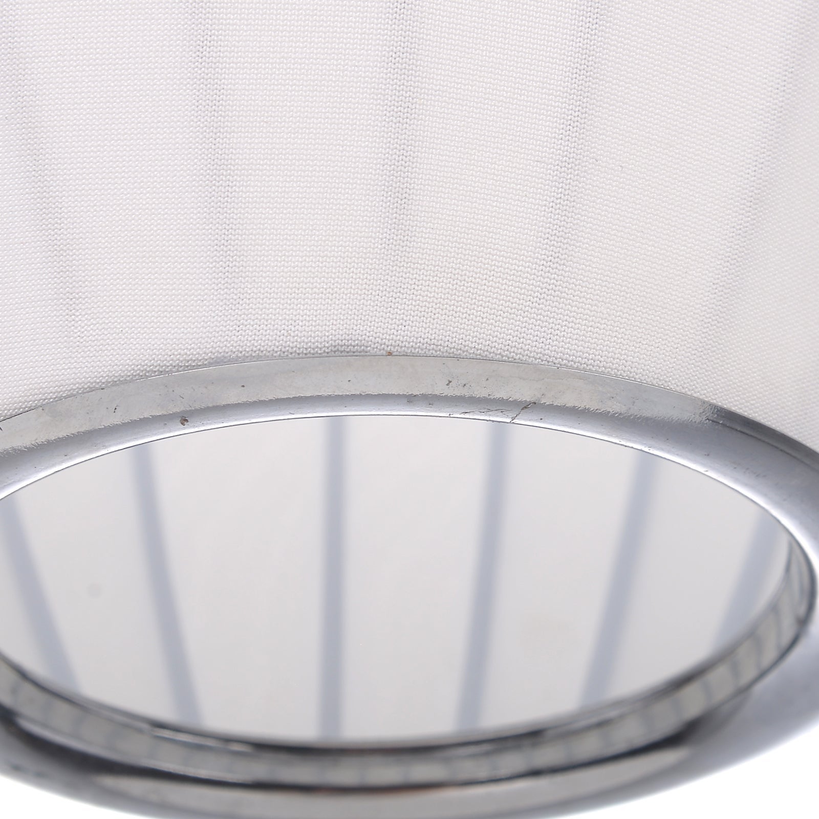 Suspension en polyester moderne et,pour la décoration de la chambre,de l'îlot de cuisine et de la salle à manger,D25 x H50cm,Blanc - 5