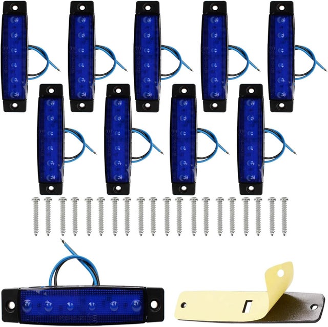 Luci Laterali A LED E Luci Di Ingombro Rimorchio Camper Autocarro 12 24v