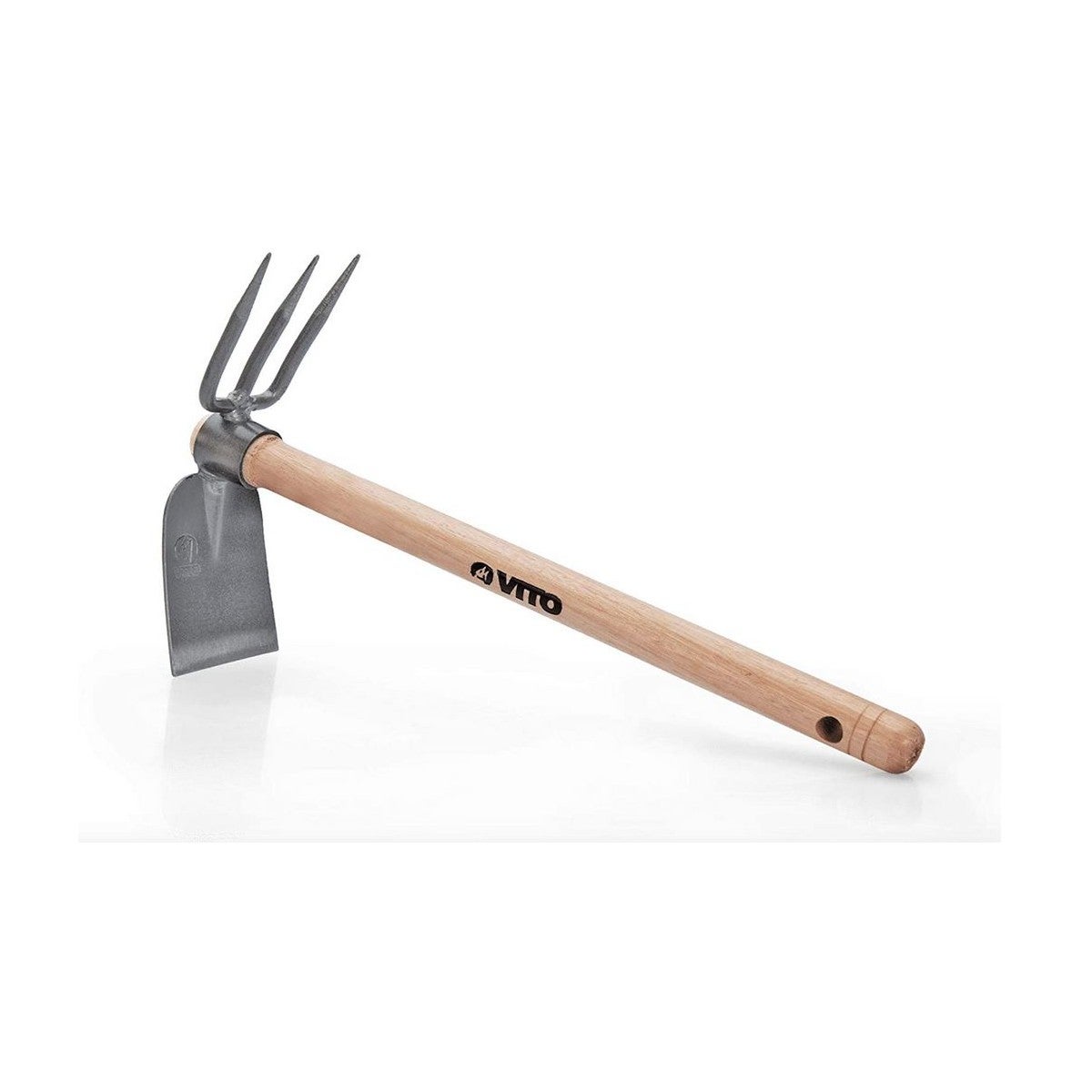 Serfouette Xclou - Panne Et Fourche 3 Griffes - Outil Jardin Multifonction - Désherbage, Binage, Aération - 34cm