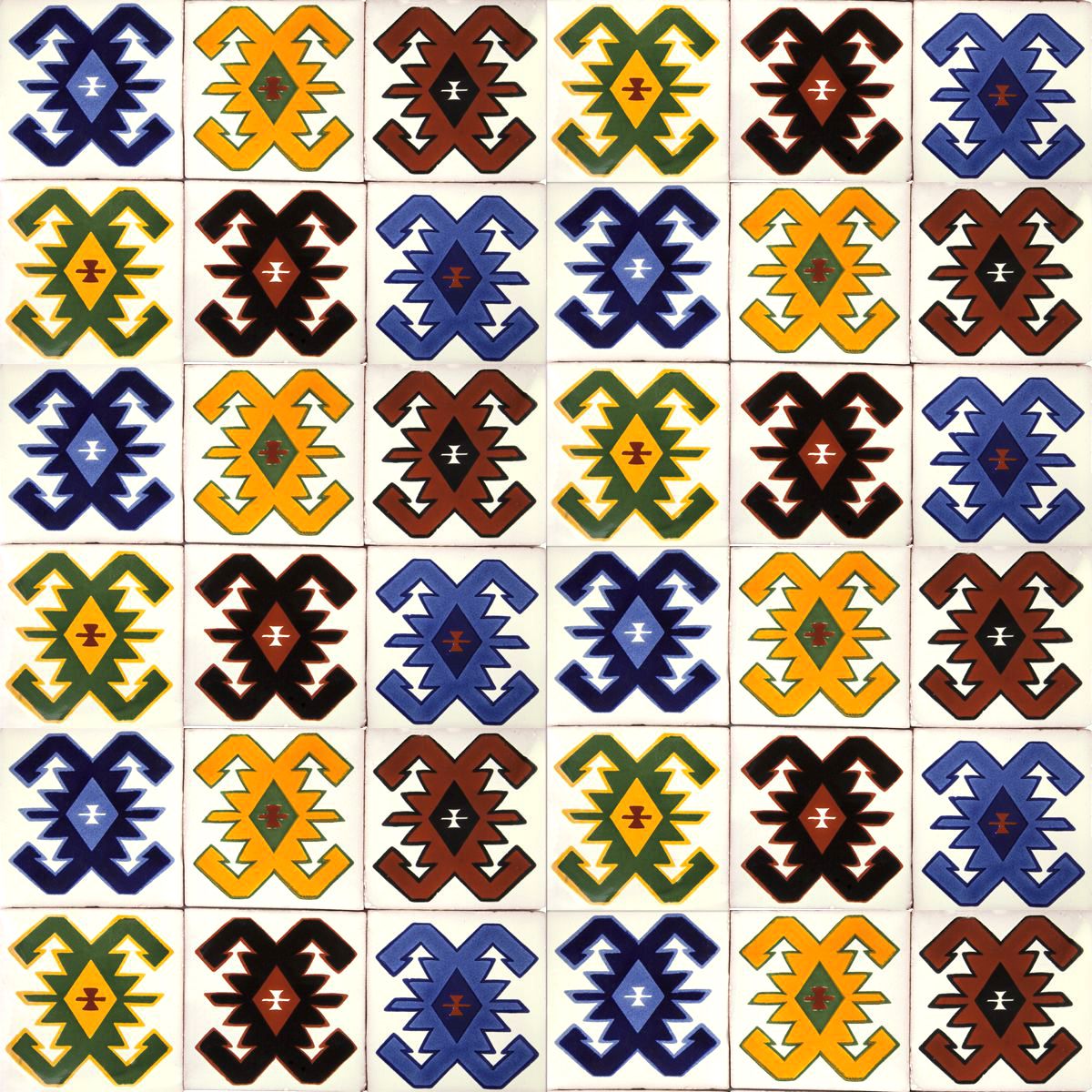 Fridas - Ensemble de 30 carreaux avec frida kahlo