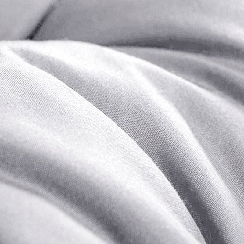 Coussin rectangulaire en coton pour banc de jardin 2 ou 3&nbsp;places, 8&nbsp;cm d'épaisseur, pour chaise longue, , intérieur et extérieur, gris, 110 x 40&nbsp;cm - 3