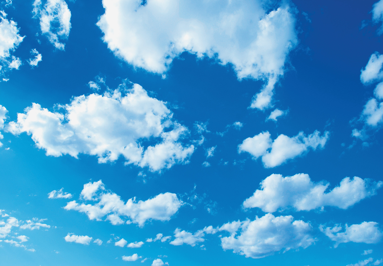 Papel pintado fotografia panorámica cielo nubes natura 312x219 cm - incluye cola - moderno salon dormitorio papel no tejido