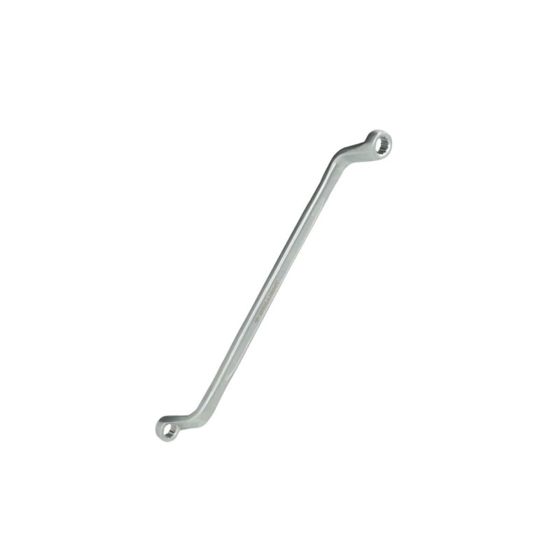 BRILLIANT TOOLS BT012906 Chiave poligonale doppia, curvata, 18 x 19 mm [Powered by KS TOOLS]
