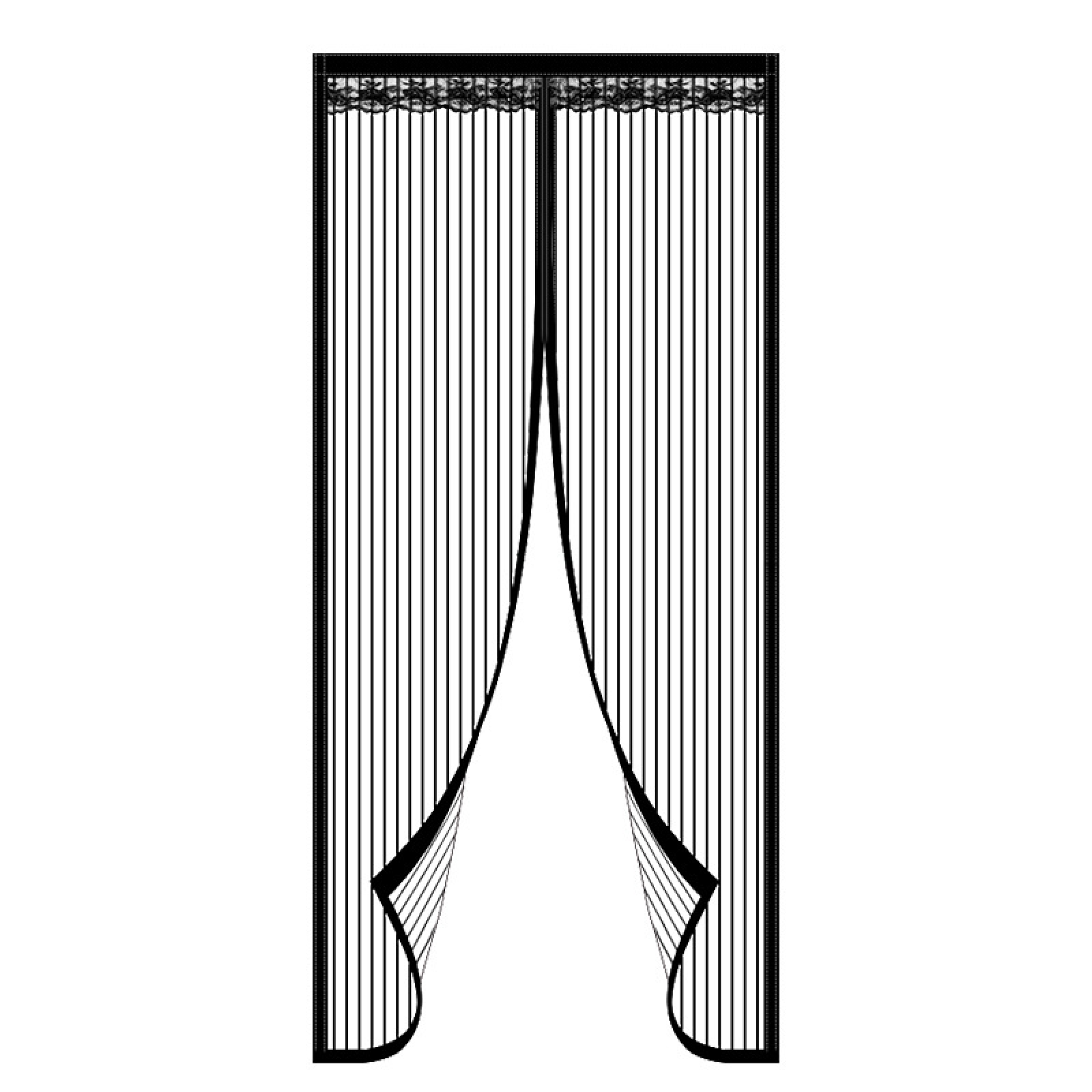Moustiquaire Porte Fenêtre Aimantée 100x200 Cm - Sans Perçage, Fermeture Automatique - Maille Fine Anti-Mouches Et Insectes
