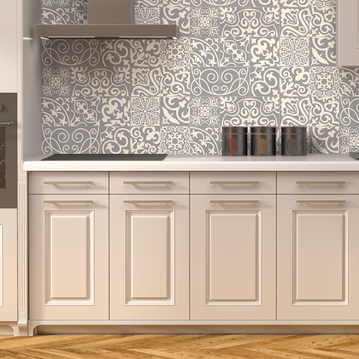 Adesivos de parede em formato de azulejo para cozinha e banheiro - 15 ...