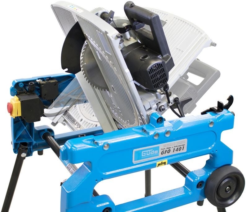 Fierastrau circular cu masa vertical GFO Gude 55174, 1400 W, O216 mm