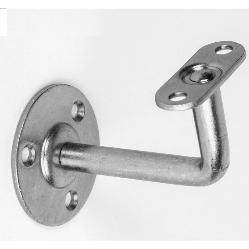 Support de rampe coude fixe zingué Klose Besser - 2