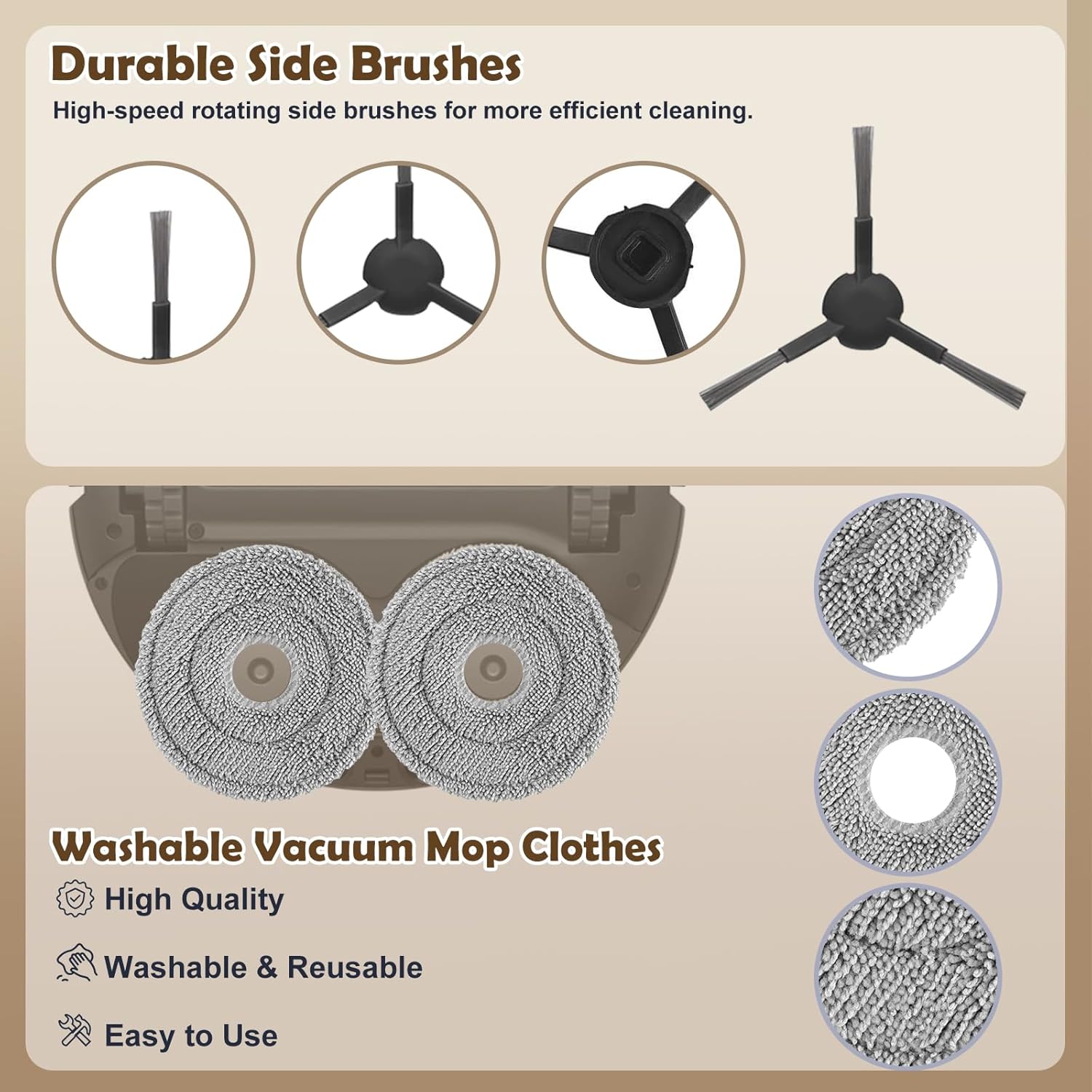 Kit d'accessoires pour Dreame L10s Pro Ultra Heat - 5