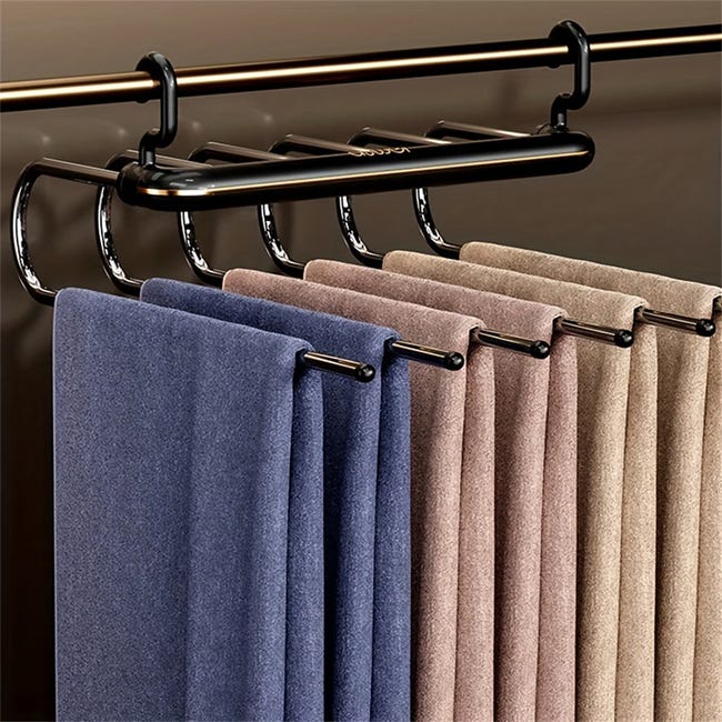 12 Pcs Appendiabiti Per Pantaloni Antiscivolo Organizer Ganci Dei 12 Pcs Appendiabiti Per Pantaloni Antiscivolo Organizer Ganci Dei