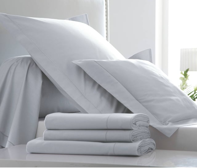 Housse de couette Percale Easy-140 x 200 cm-Platine