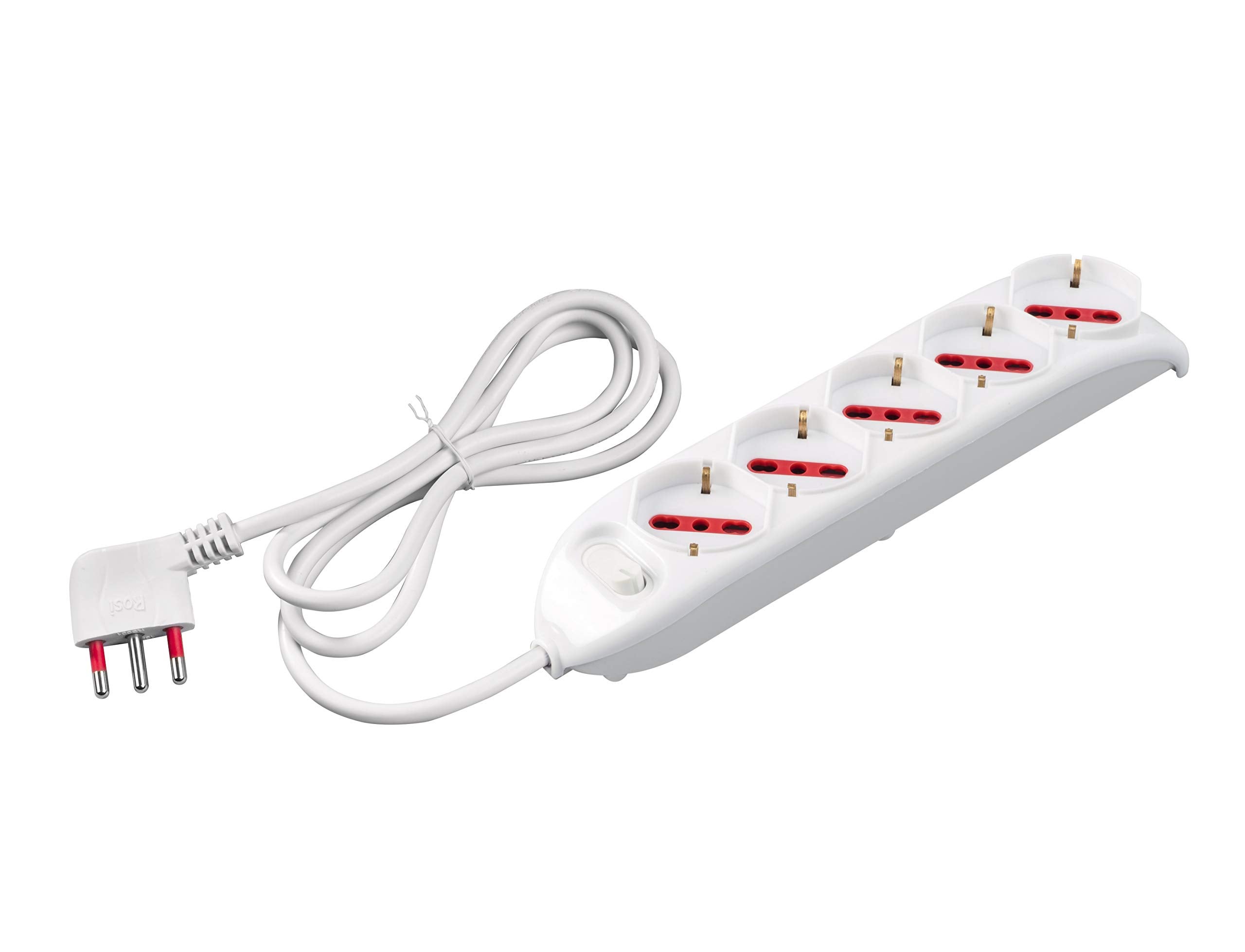 VIMAR FP00533.C.B Presa Multipla Con Interruttore Luminoso E Limitatore Di Sovratensione, 3 - Foto 7