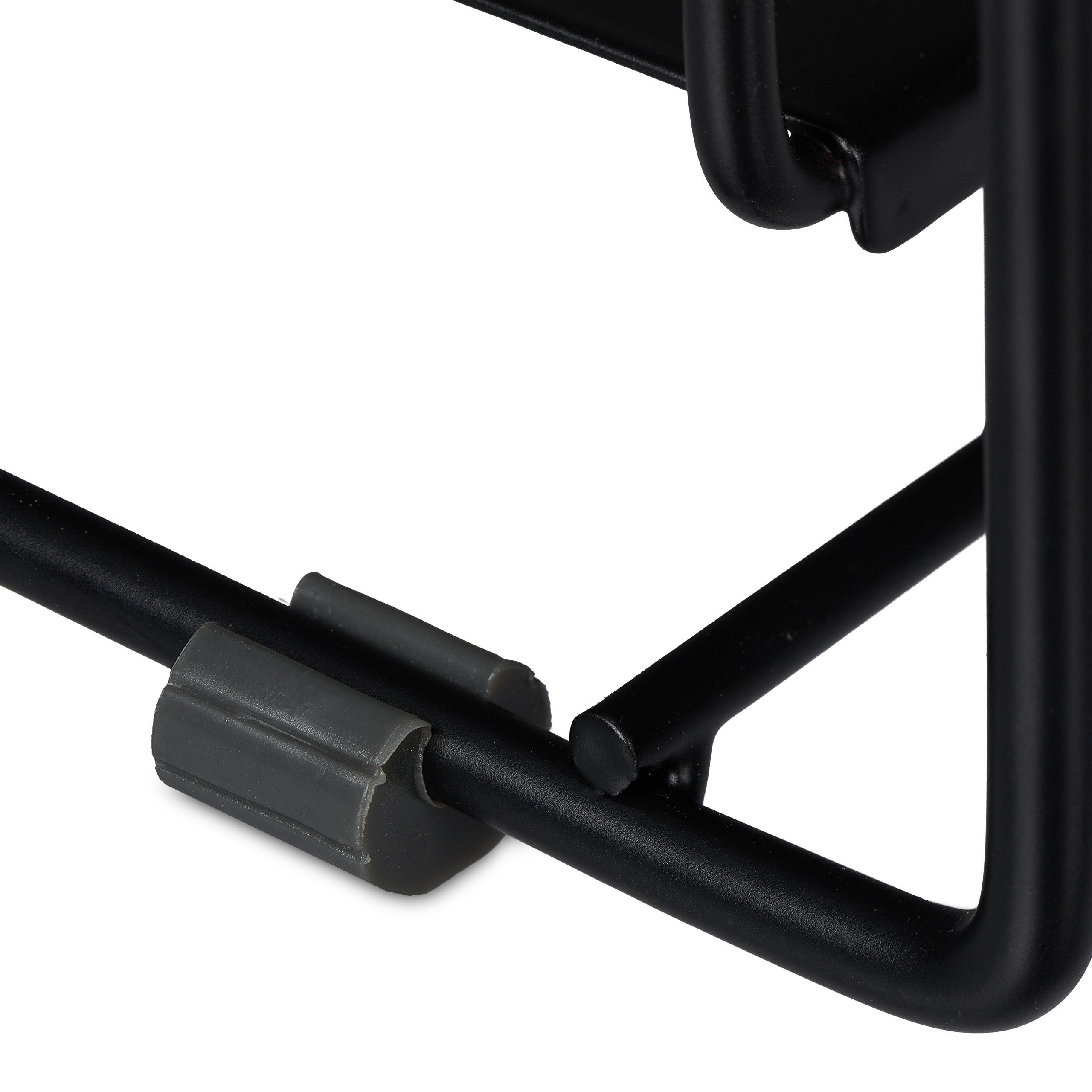 Organiseur de placard, 2 paniers, rangement cuisine et salle de bain, coulissant, HLP 39,5x25x40,5 cm, noir, Relaxdays - 7