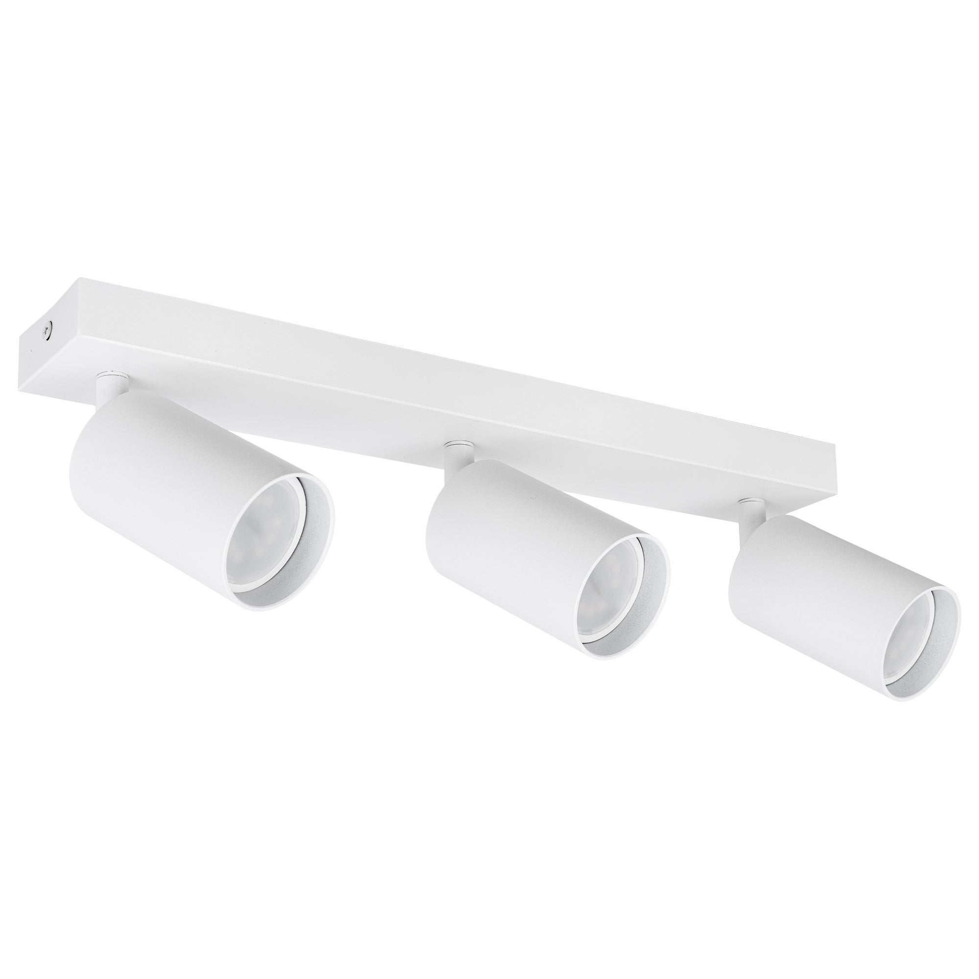 Listwa reflektorowa biała LED - Lampa sufitowa 3 x GU10 - Kinkiet natynkowy oprawa halogenowa Tuba - LEDHOFF