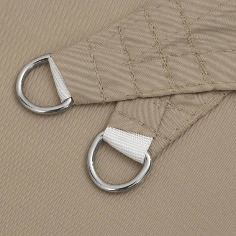 Vela parasole in tela oxford quadrata 5x5 m talpa - 5