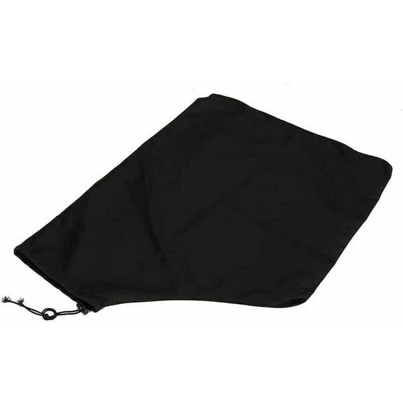 Sac d'aspirateur universel pour souffleur de feuilles de jardin, pelouse, cour, déchiqueteuse - Noir - 3