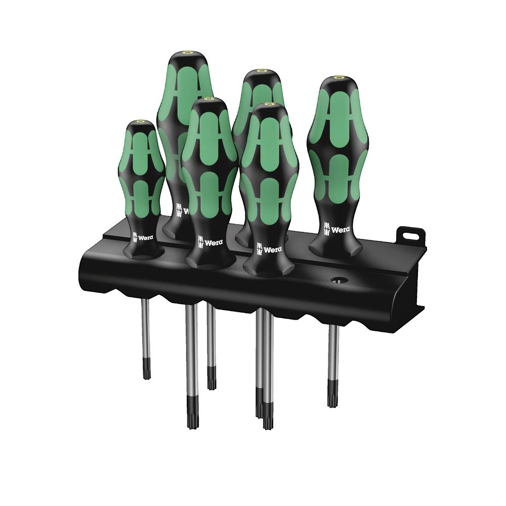 Zestaw śrubokrętów Wera Kraftform Plus 367/6 TORX HF ergonomiczny antypoślizgowy