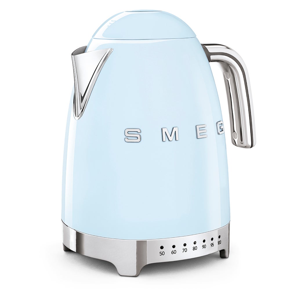 Bouilloire à température réglable 1,7L bleu azur KLF04PBEU Smeg - 2