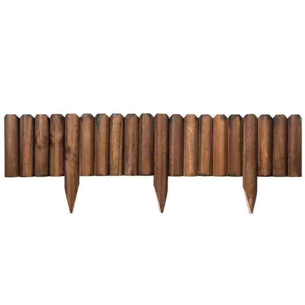 Jardin, Bordure De Clôture en Bois Paysage De Pelouse De Jardin Extérieur Bordure Fini en 120cm pour L'entretien De La Cour du Jardin De Fleurs - 7
