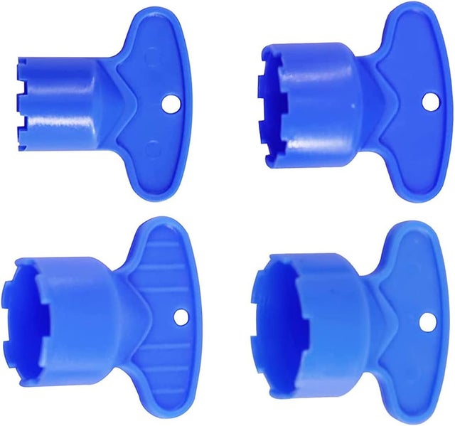 Klucz do demontażu perlatora kranu M16/M18/M22/M24 × 4 szt. do wymiany filtra wody w kranie łazienkowym i kuchennym (klucz)