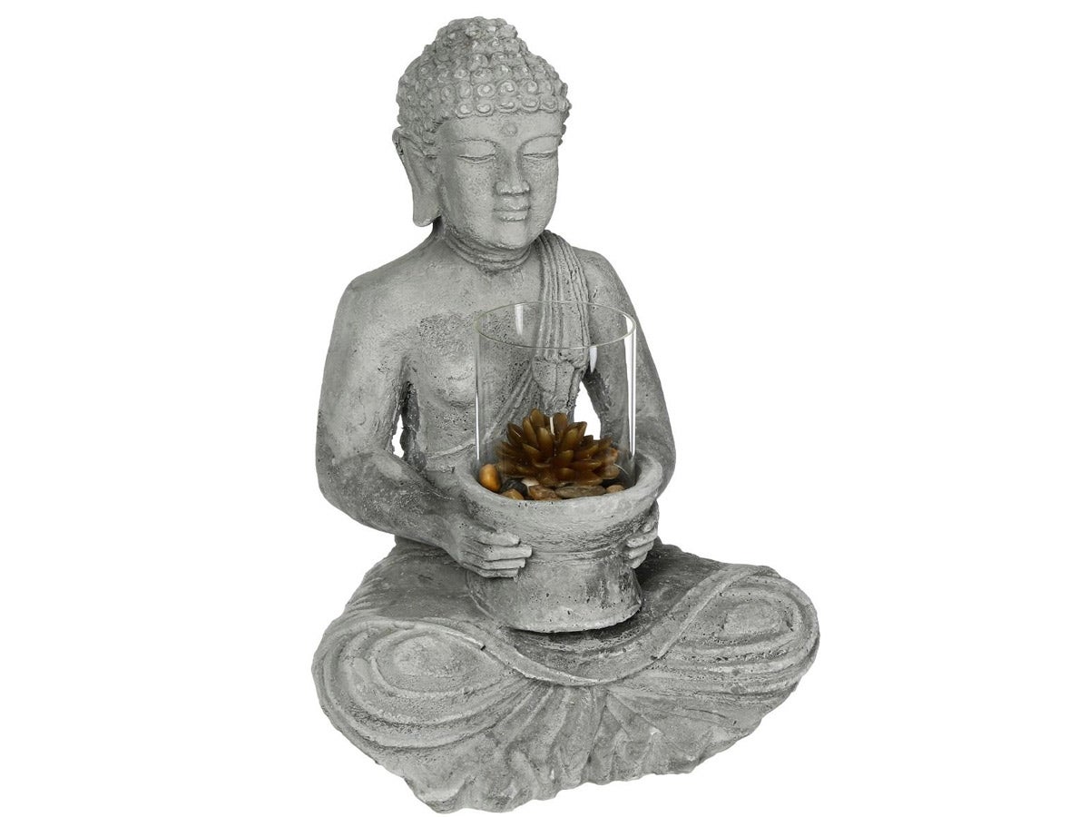 Atmosphera Quadro Su Tela Buddha - Rilassante Arredamento Da Parete 58x78cm