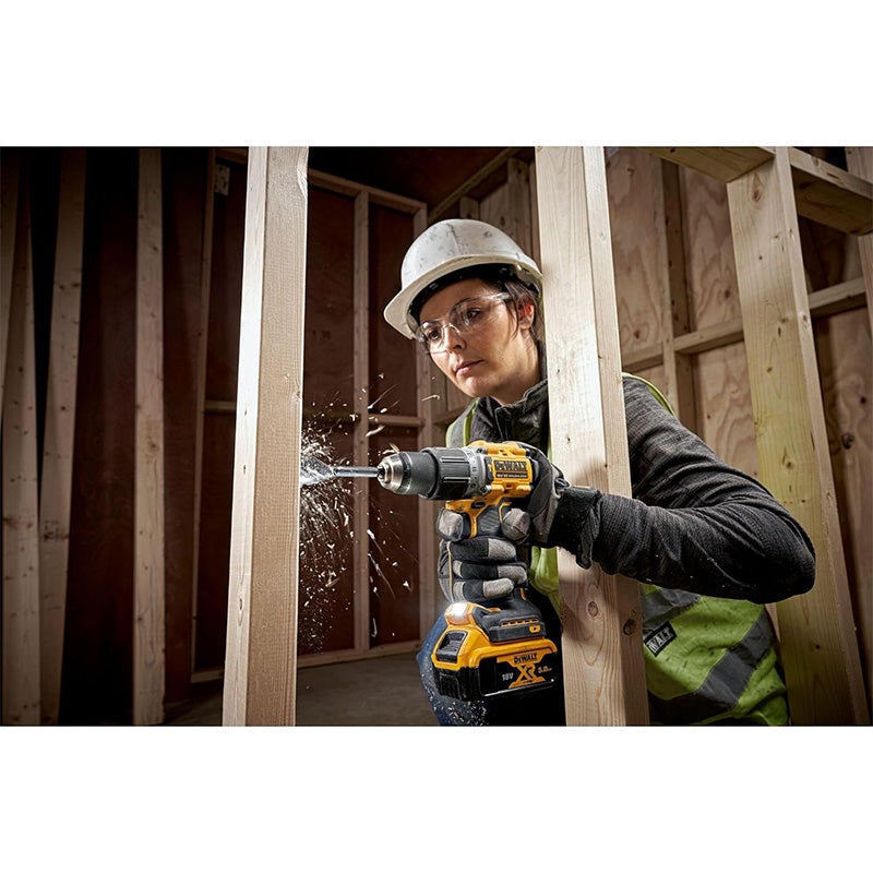 Perceuse à percussion 18V (2x5,0 Ah) en TSTAK - DEWALT DCD805P2T-QW - 2