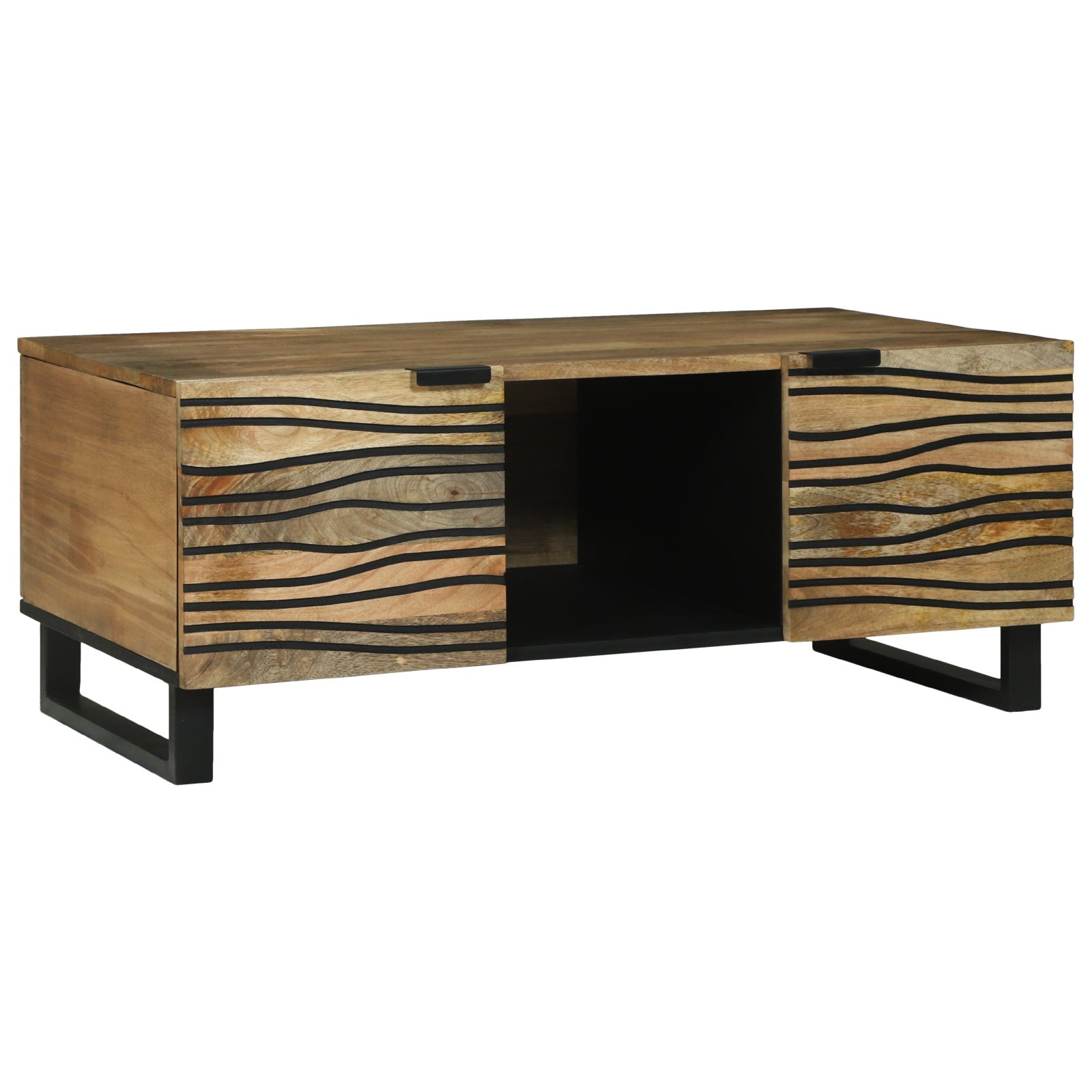 Stolik kawowy naturalny 100 x 54 x 40 cm Drewno inżynieryjne vidaXL