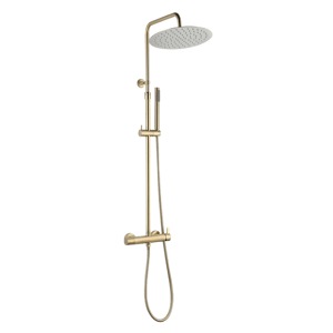Delice II colonne de douche mécanique or brossé 300