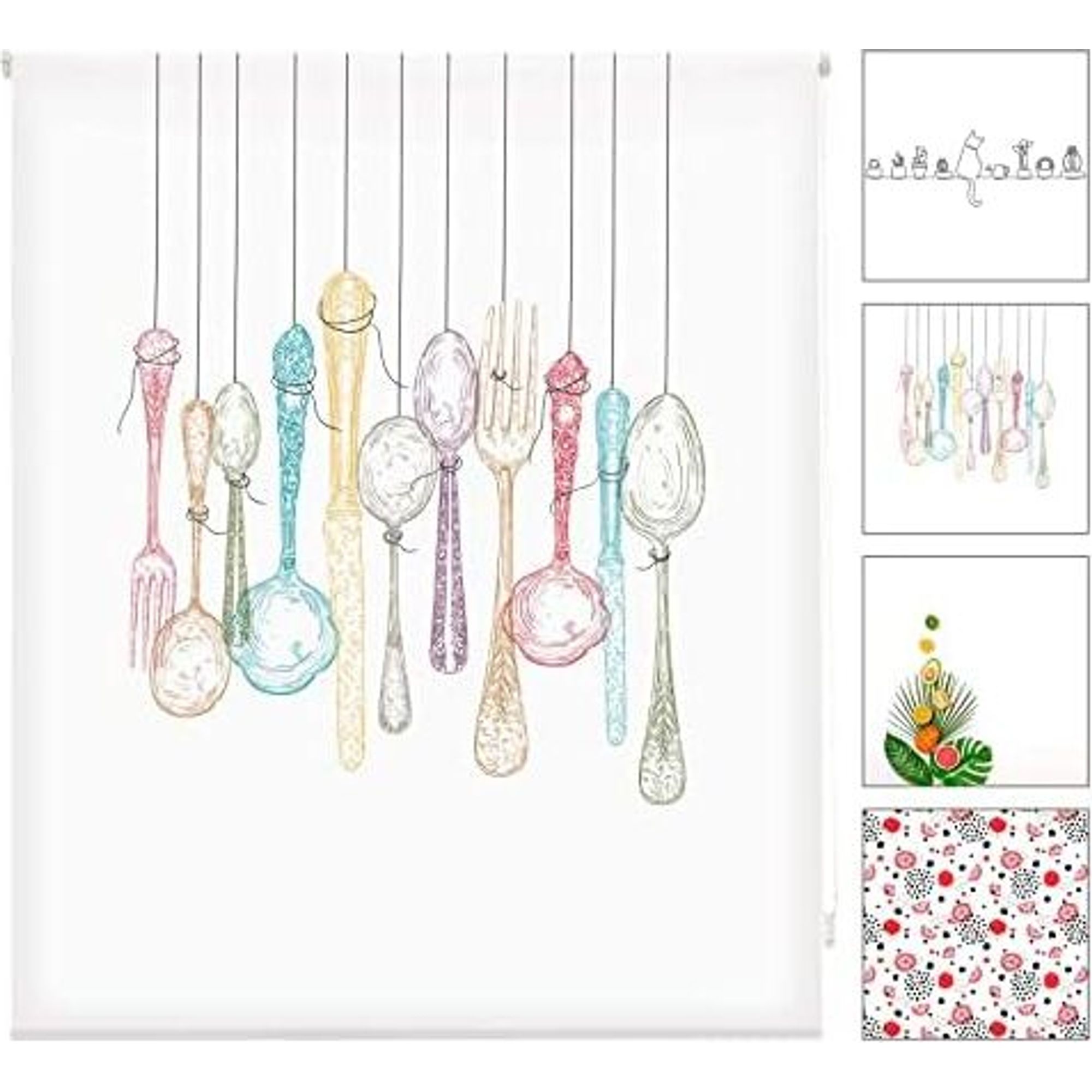 ECOMMERC3 | Tenda a rullo traslucida misura 170x180 - Tenda in tessuto misura 167x175 - 6