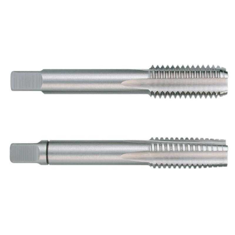 Juego de 2 machos para roscar a mano g din 5157 hss rectificados con rosca g 1 1/4 ruko 236114