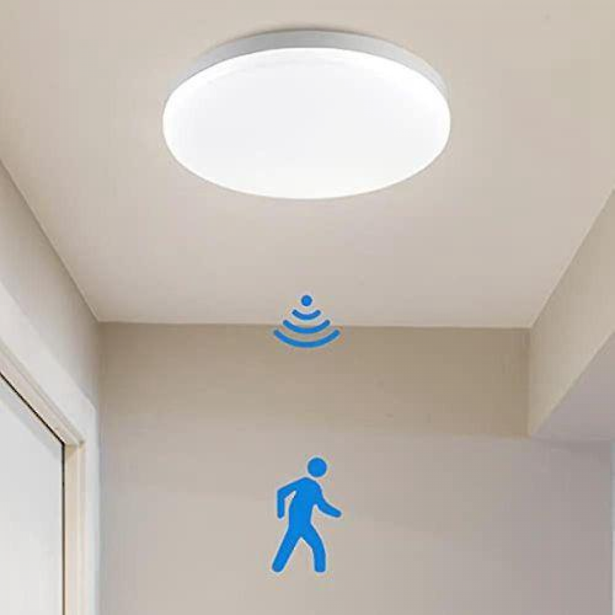 RUKK Lampe Frontale LED USB – 3 Lumières, Angle 230°, IPX4, Capteur Gestuel, + Mini Clé Offerte