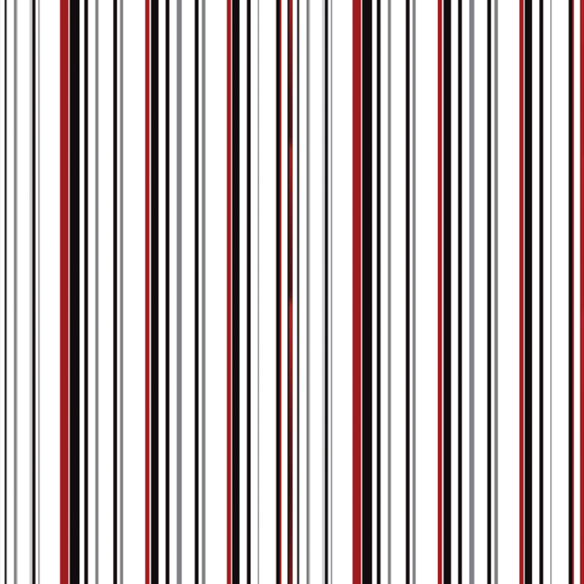 Papier peint rayures fond blanc rayures en rouge 58cm largeur sur 250cm hauteur